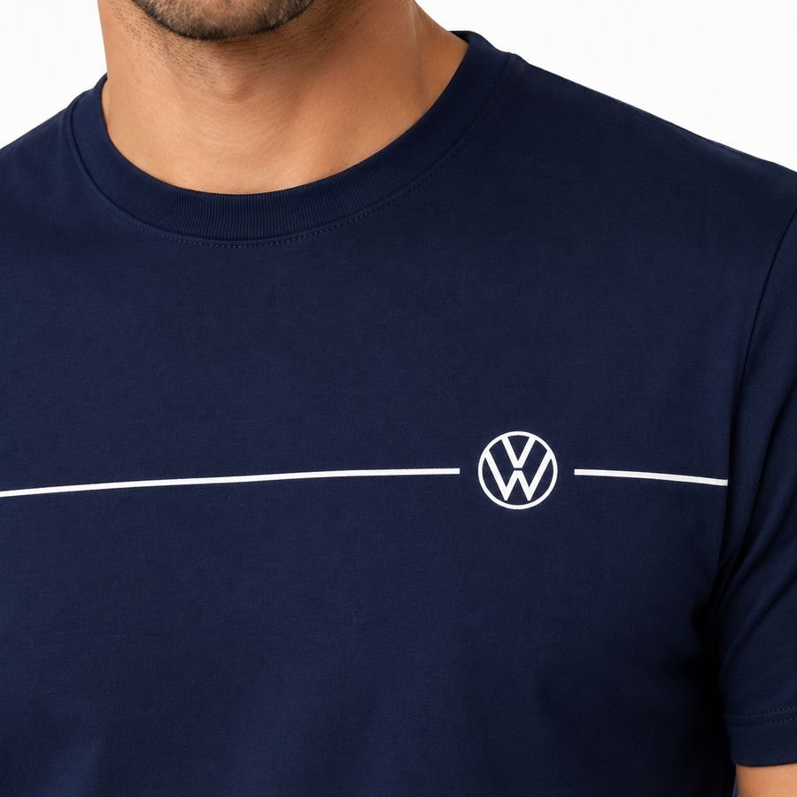 Detalhe de camiseta Volkswagen